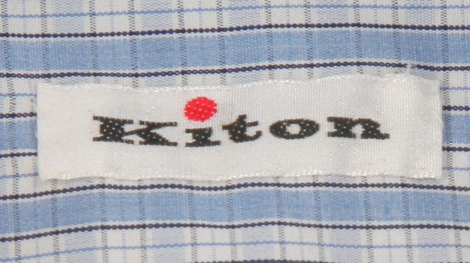 Kiton Blue Shirt - Slim