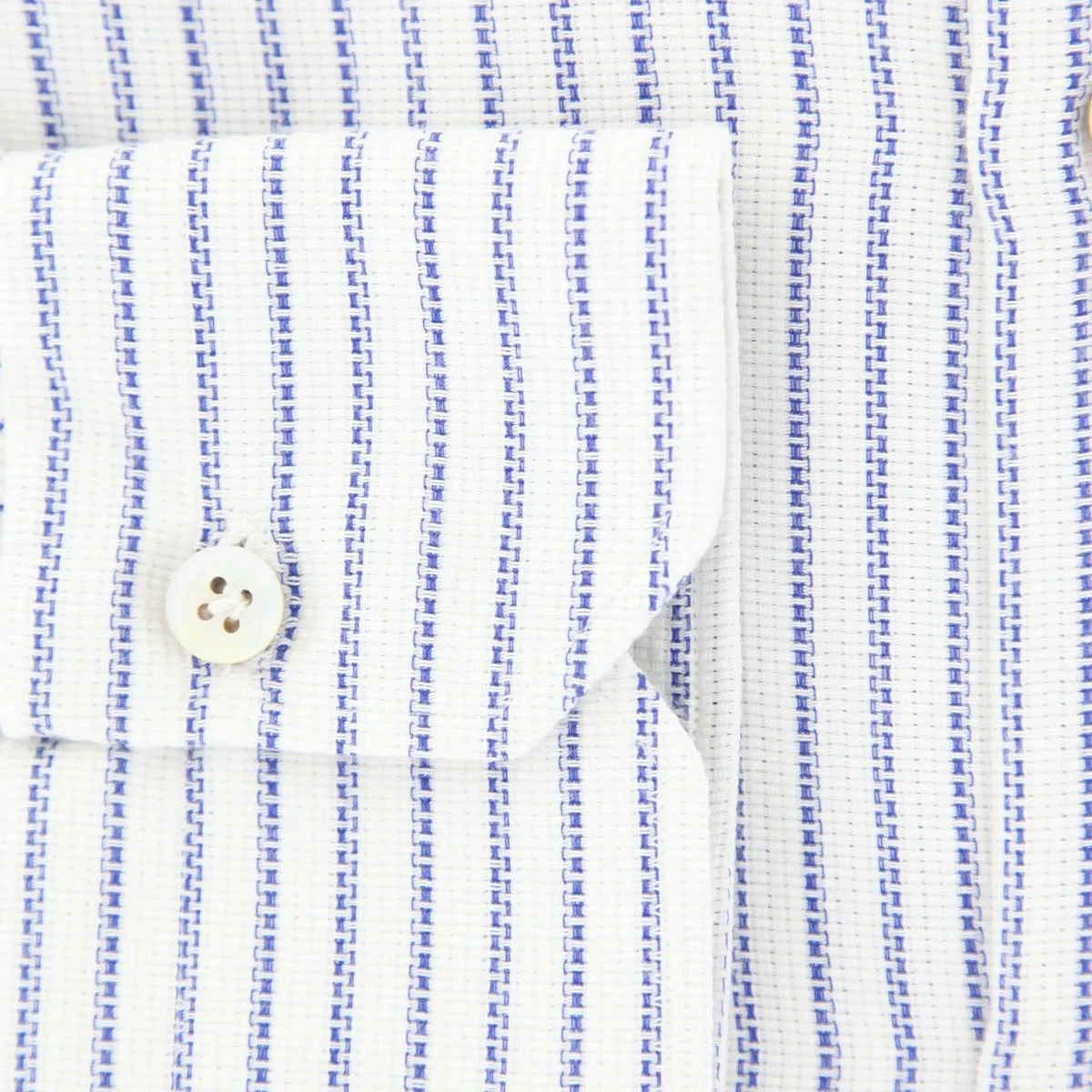 Kiton Blue Shirt - Slim