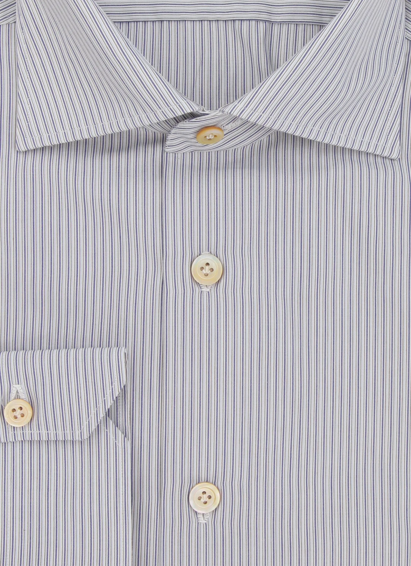 Kiton Blue Shirt - Slim