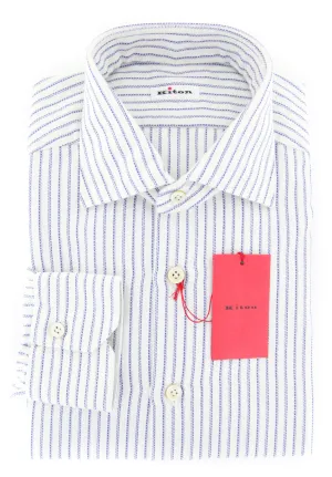 Kiton Blue Shirt - Slim