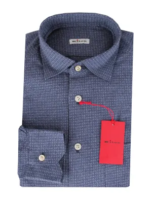 Kiton Blue Shirt - Slim