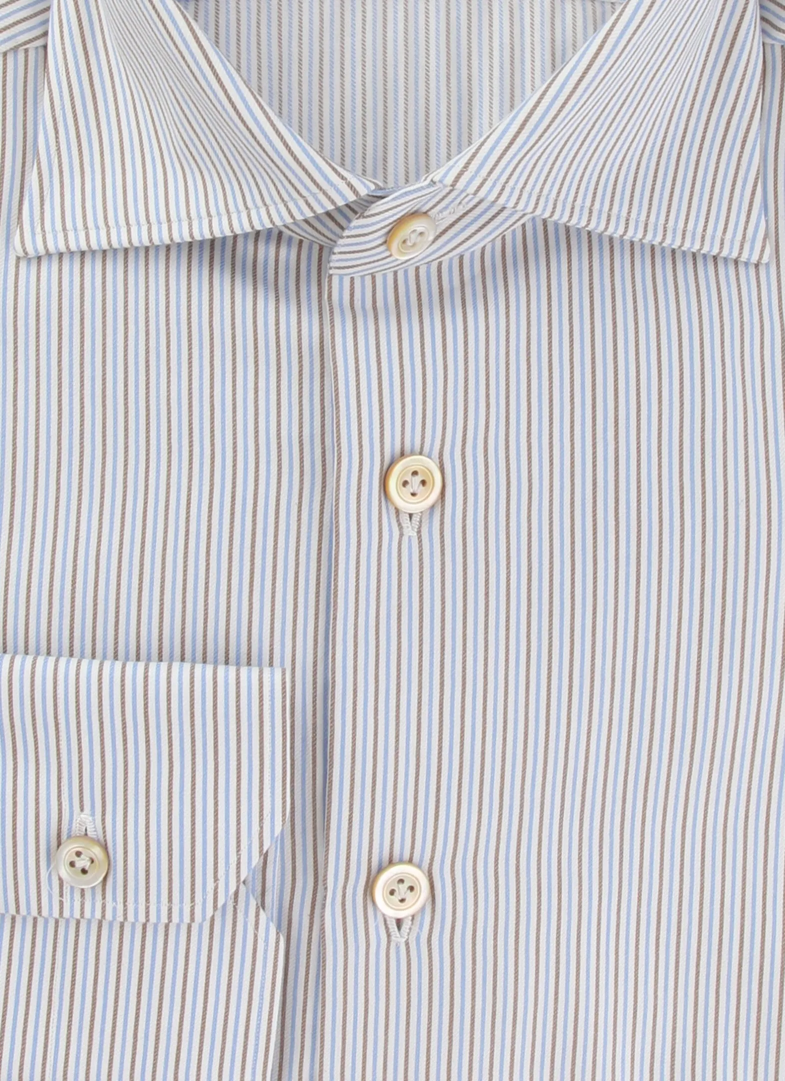 Kiton Blue Shirt - Slim