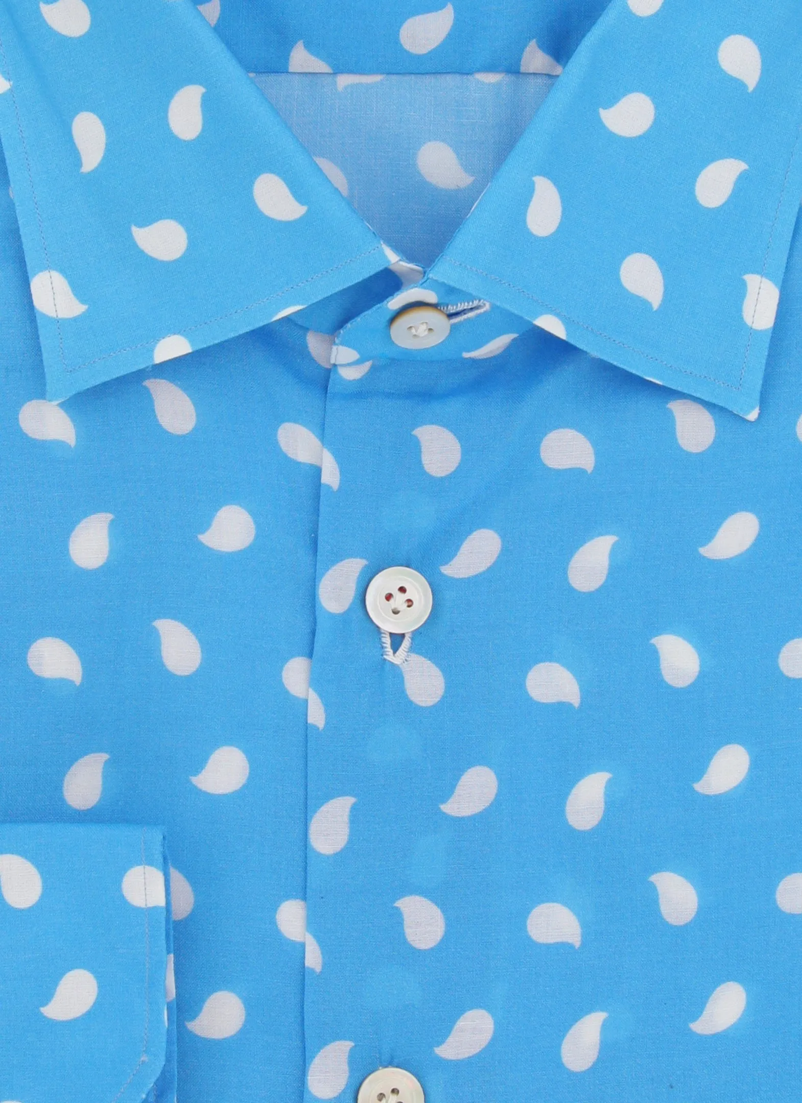 Kiton Blue Shirt - Slim