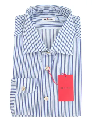 Kiton Blue Shirt - Slim