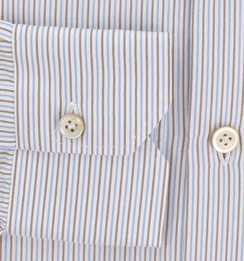 Kiton Blue Shirt - Slim