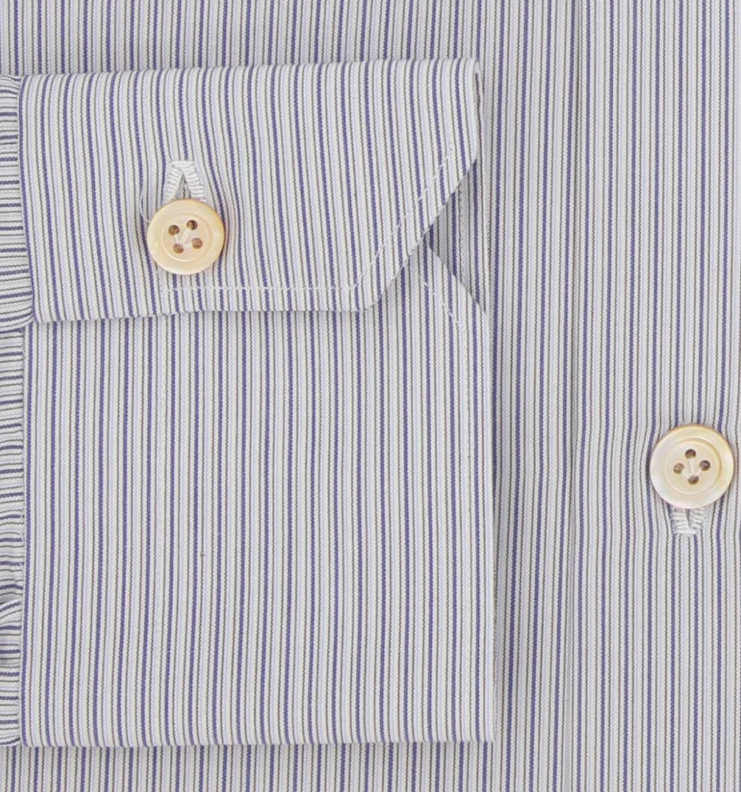 Kiton Blue Shirt - Slim