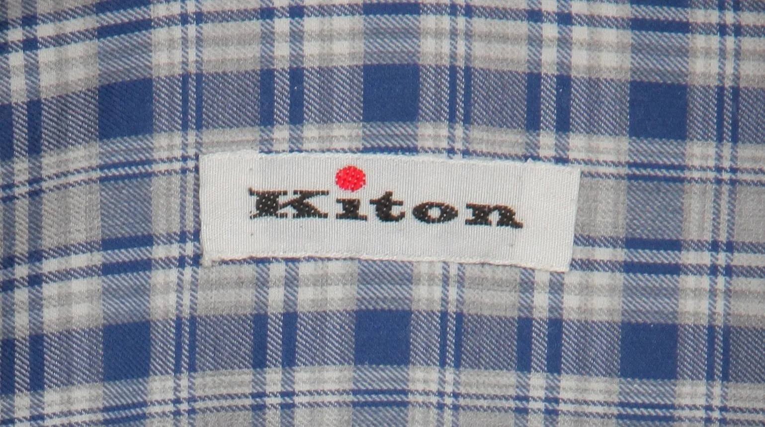 Kiton Blue Shirt - Slim