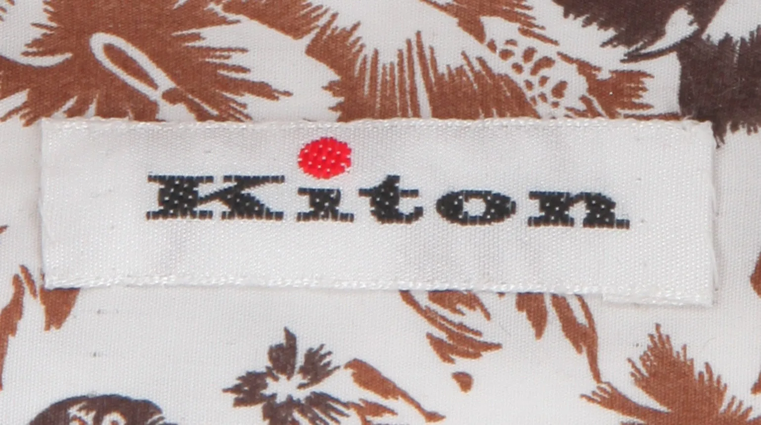 Kiton Brown Shirt - Slim