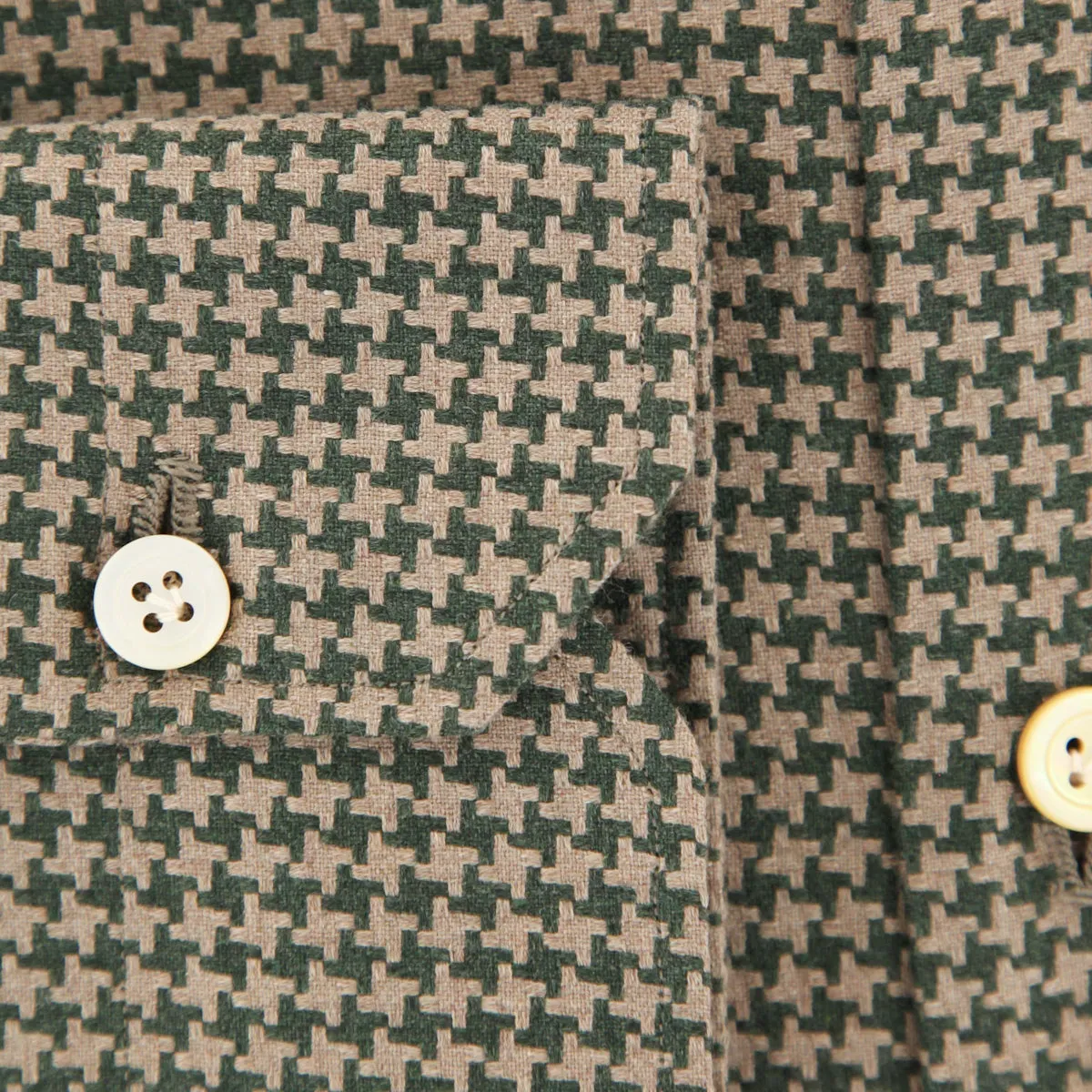 Kiton Brown Shirt - Slim