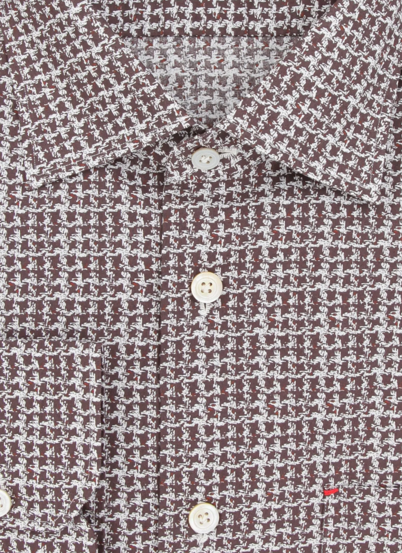 Kiton Brown Shirt - Slim