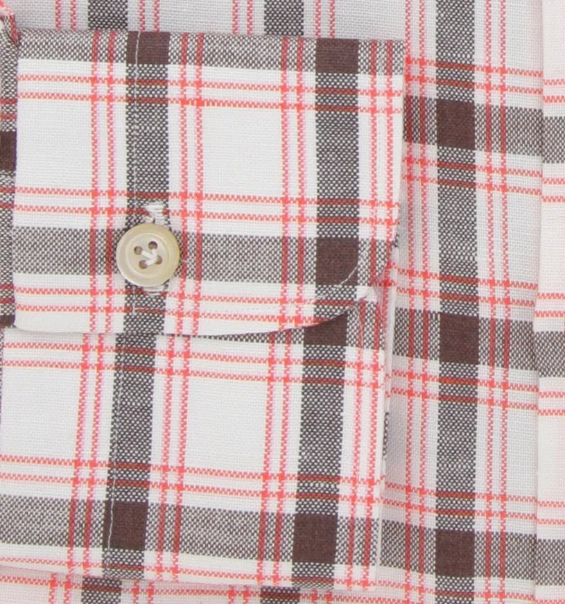 Kiton Brown Shirt - Slim
