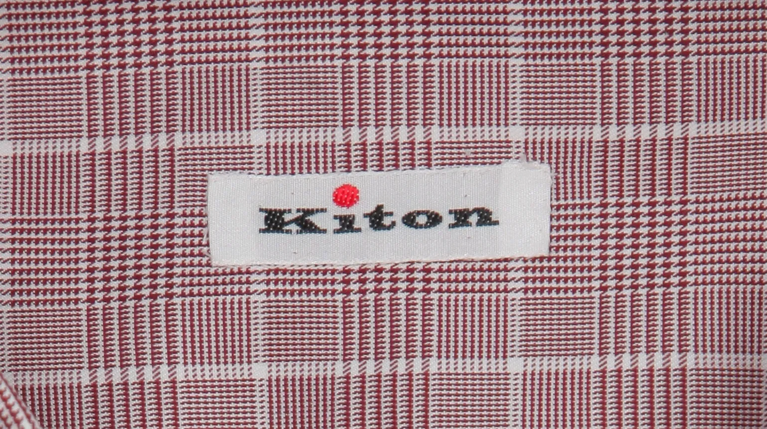 Kiton Burgundy Red Shirt - Slim