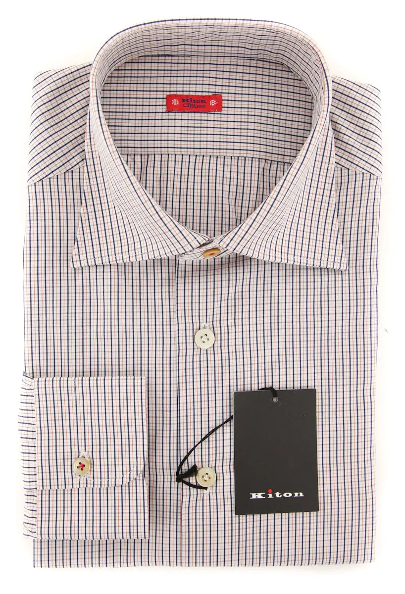 Kiton Cream Shirt - Slim