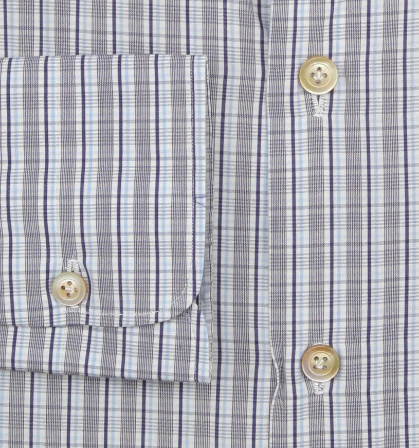 Kiton Dark Blue Shirt - Slim