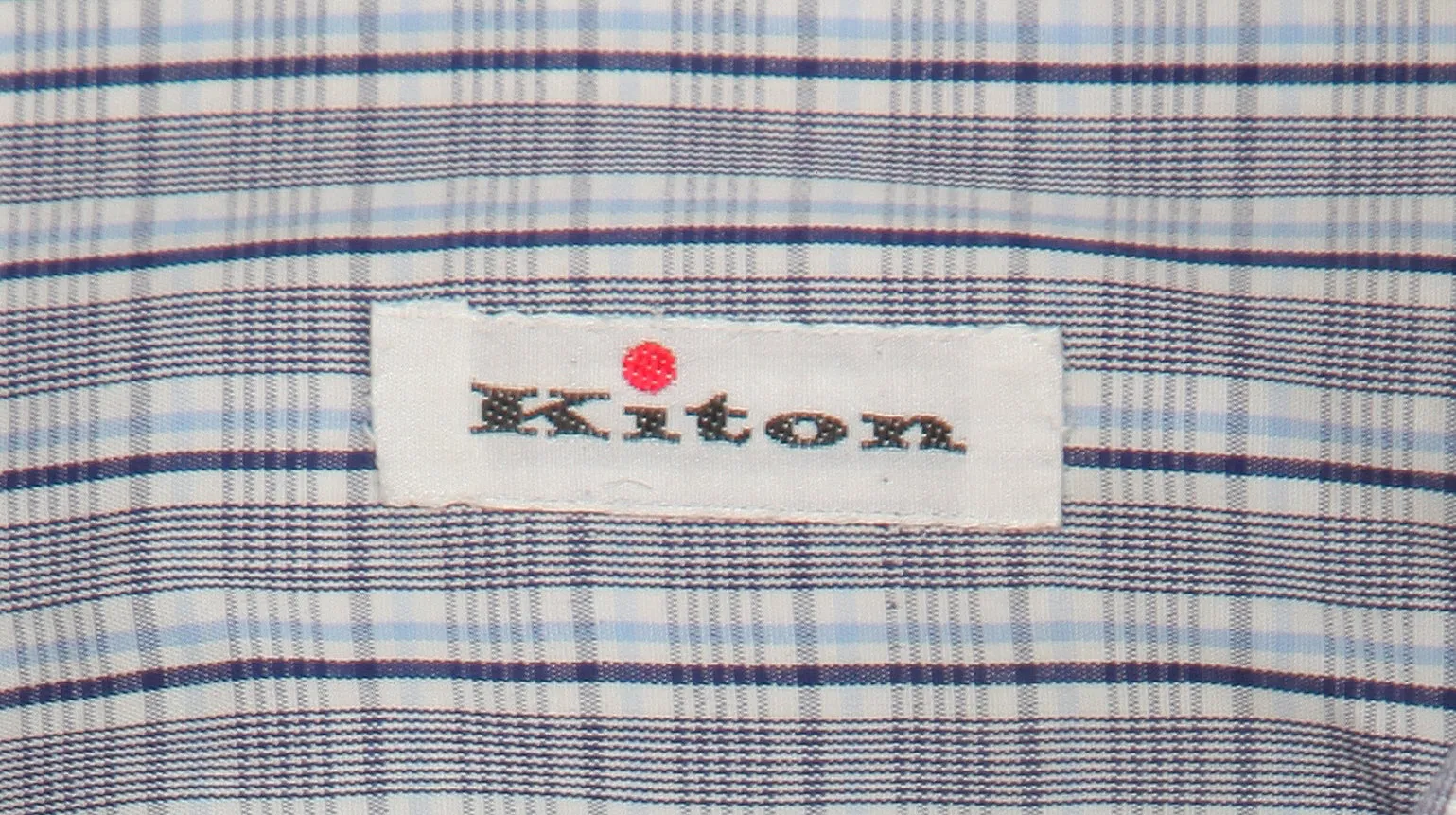 Kiton Dark Blue Shirt - Slim
