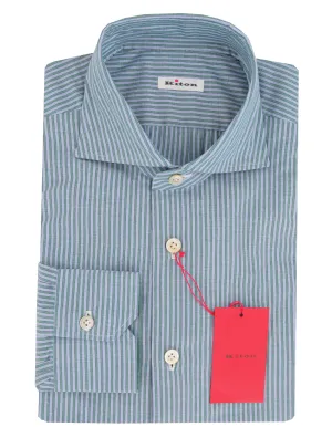 Kiton Green Shirt - Slim