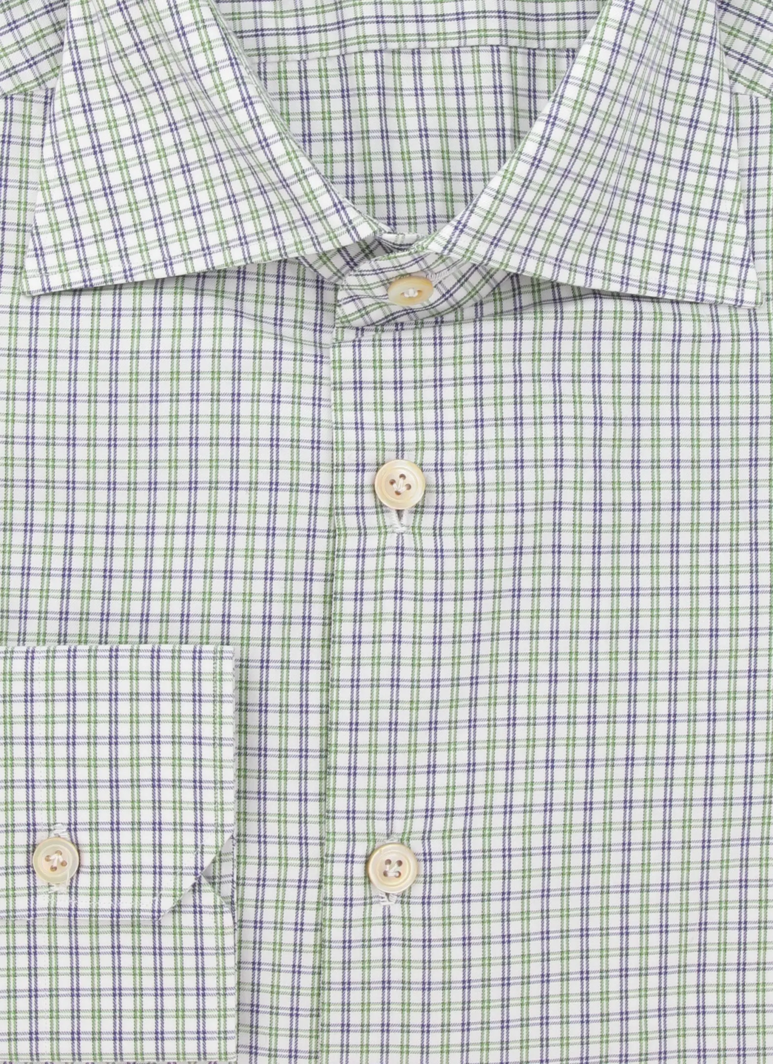 Kiton Green Shirt - Slim