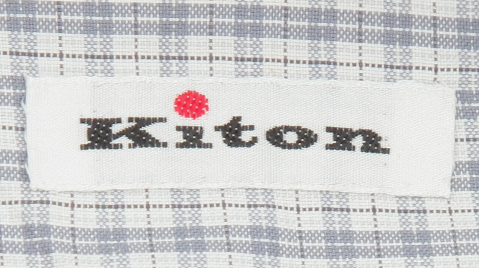 Kiton Light Gray Shirt - Slim