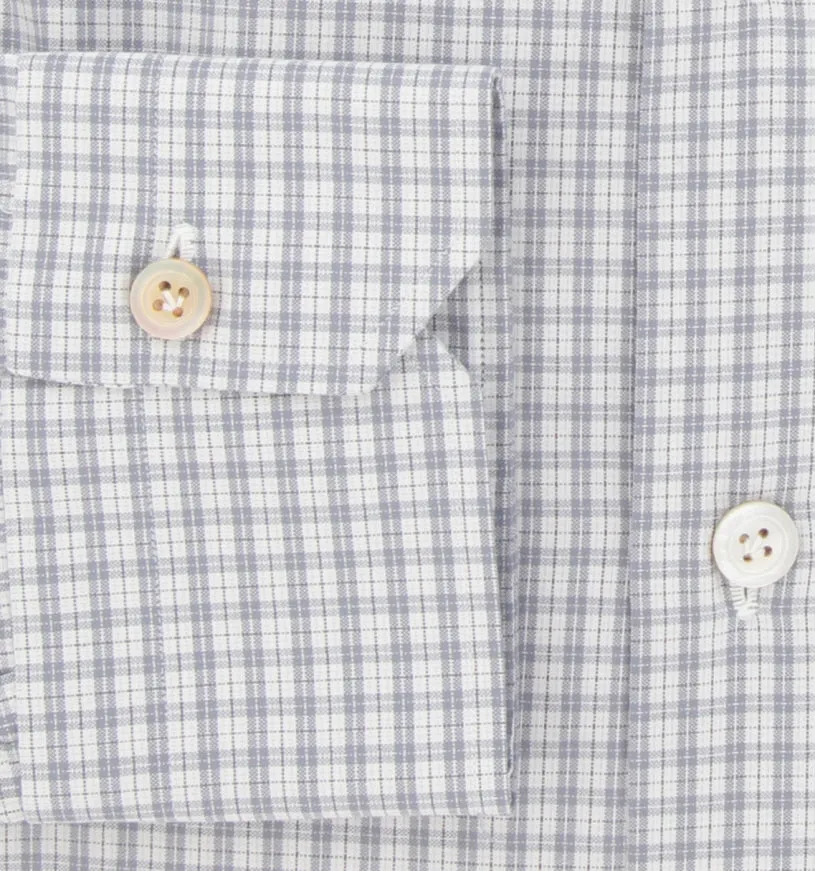 Kiton Light Gray Shirt - Slim