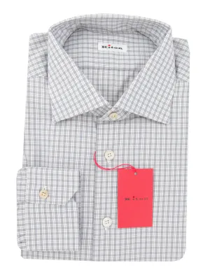 Kiton Light Gray Shirt - Slim