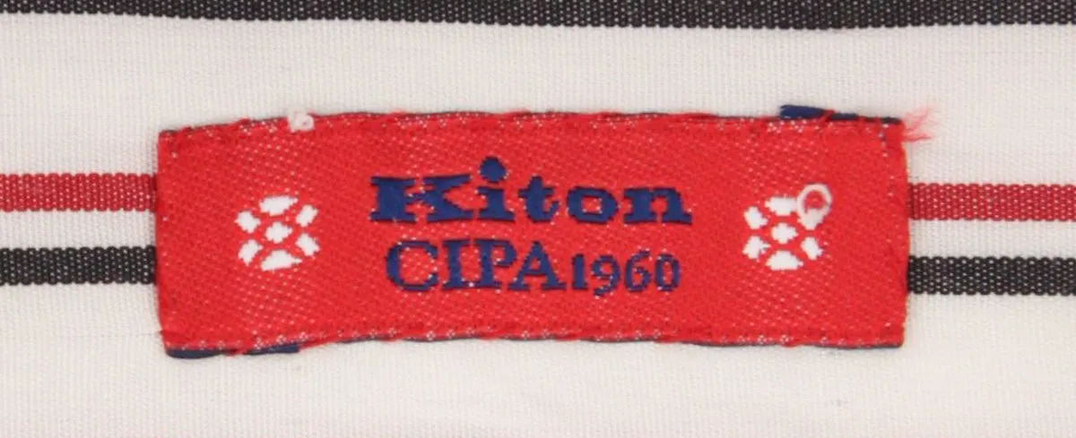 Kiton Off White Shirt - Slim