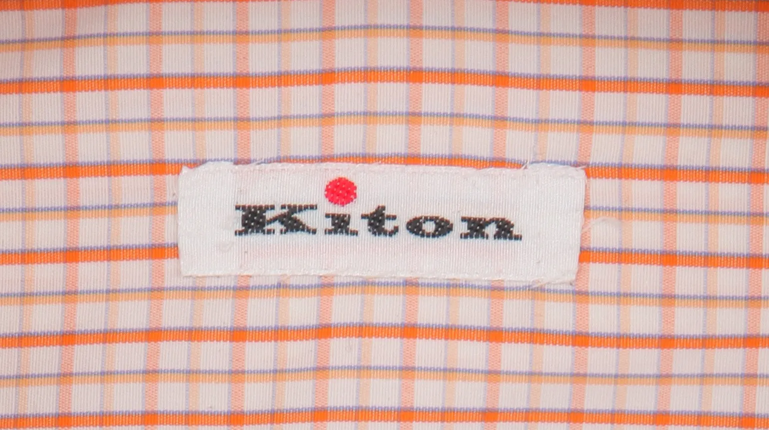 Kiton Orange Shirt - Slim
