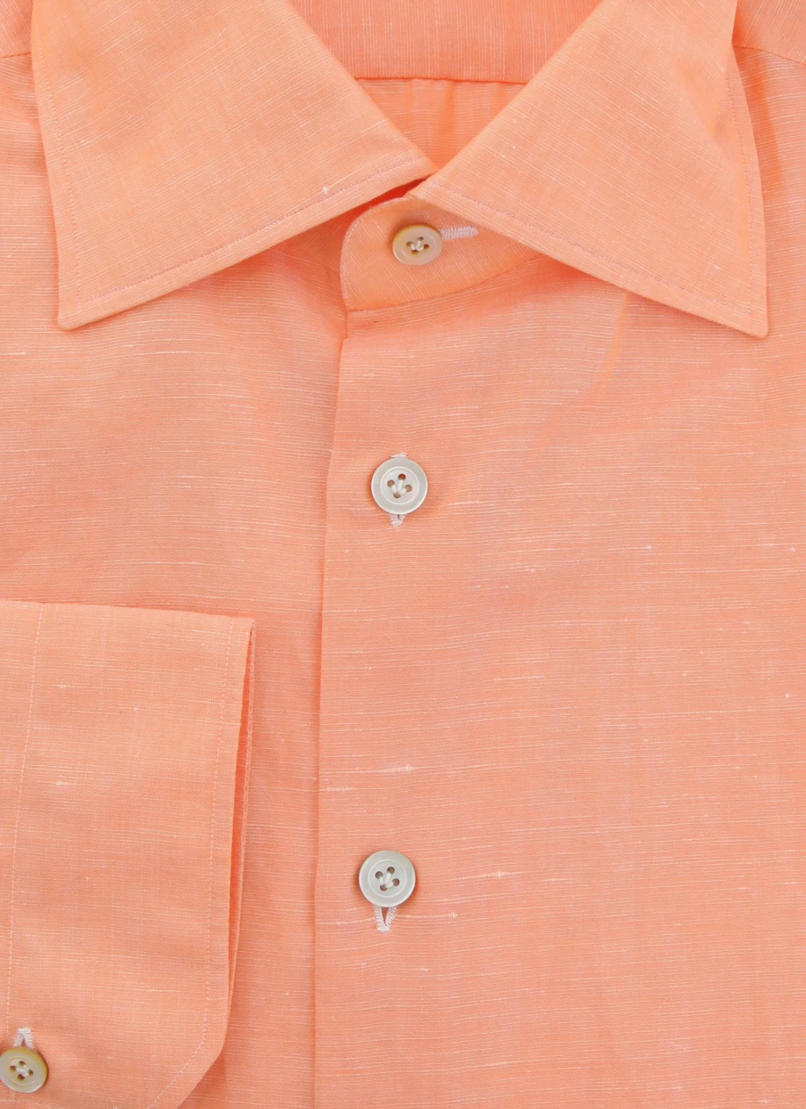 Kiton Orange Shirt - Slim
