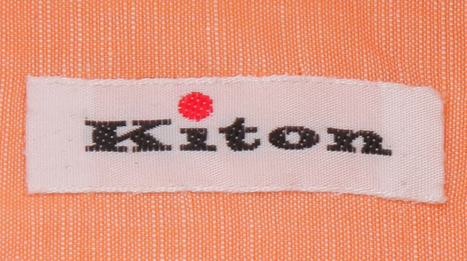 Kiton Orange Shirt - Slim