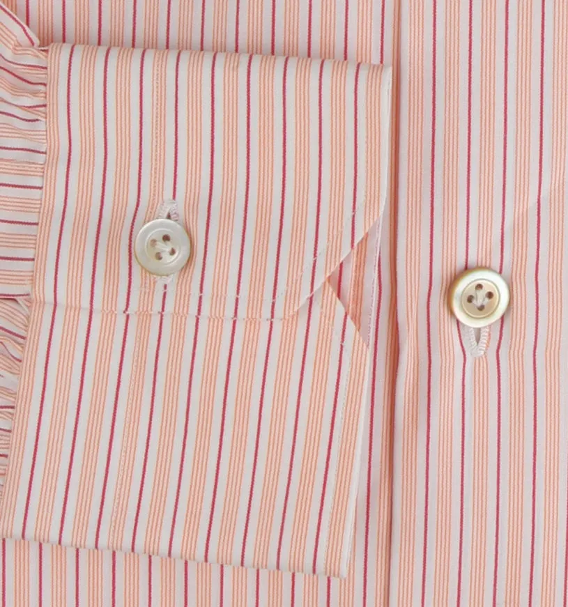 Kiton Orange Shirt - Slim