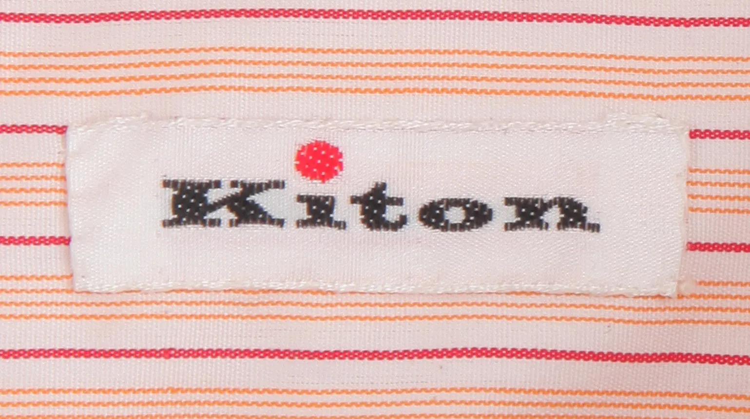 Kiton Orange Shirt - Slim
