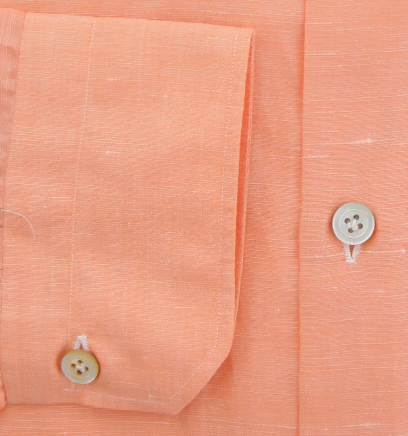 Kiton Orange Shirt - Slim
