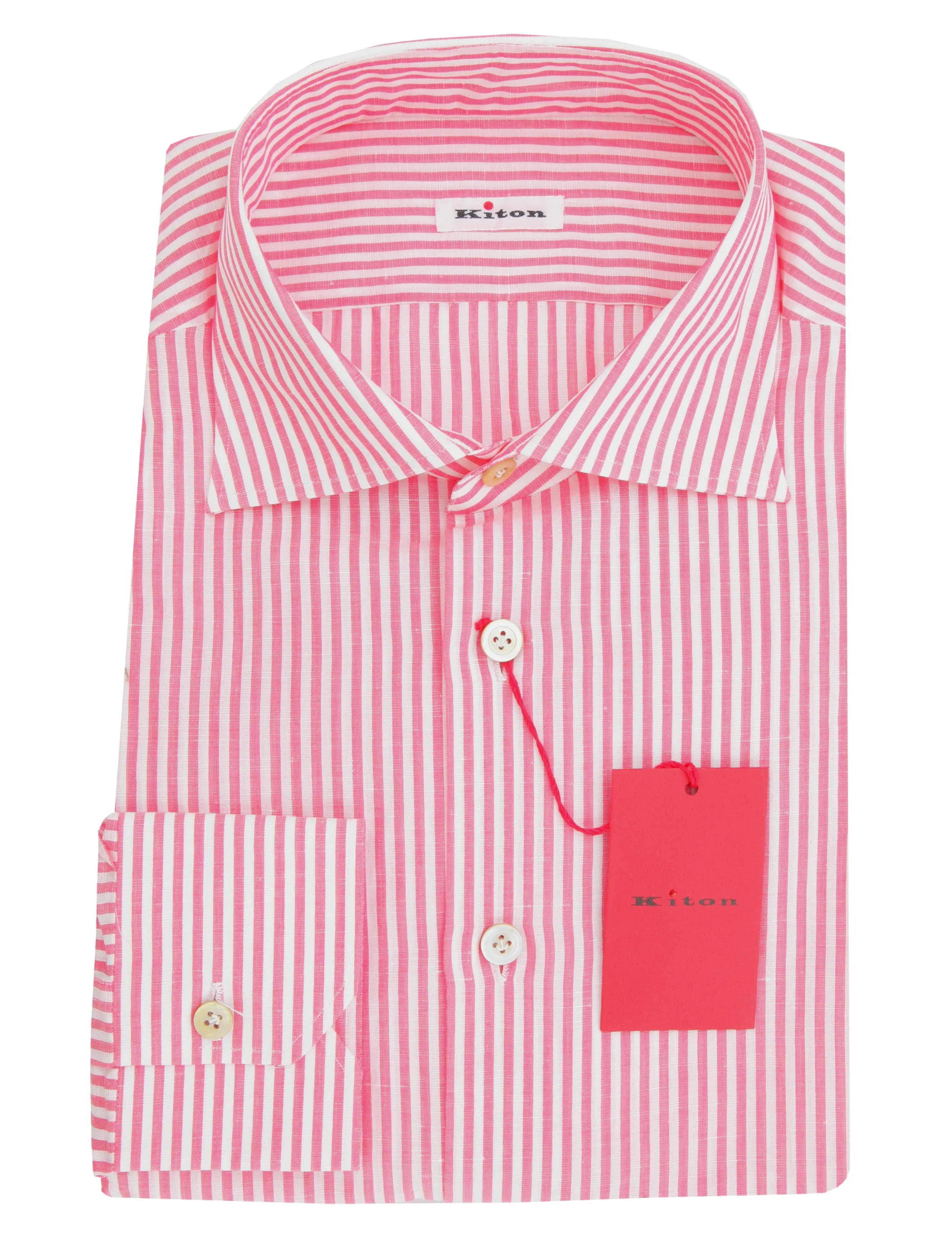 Kiton Pink Shirt - Slim