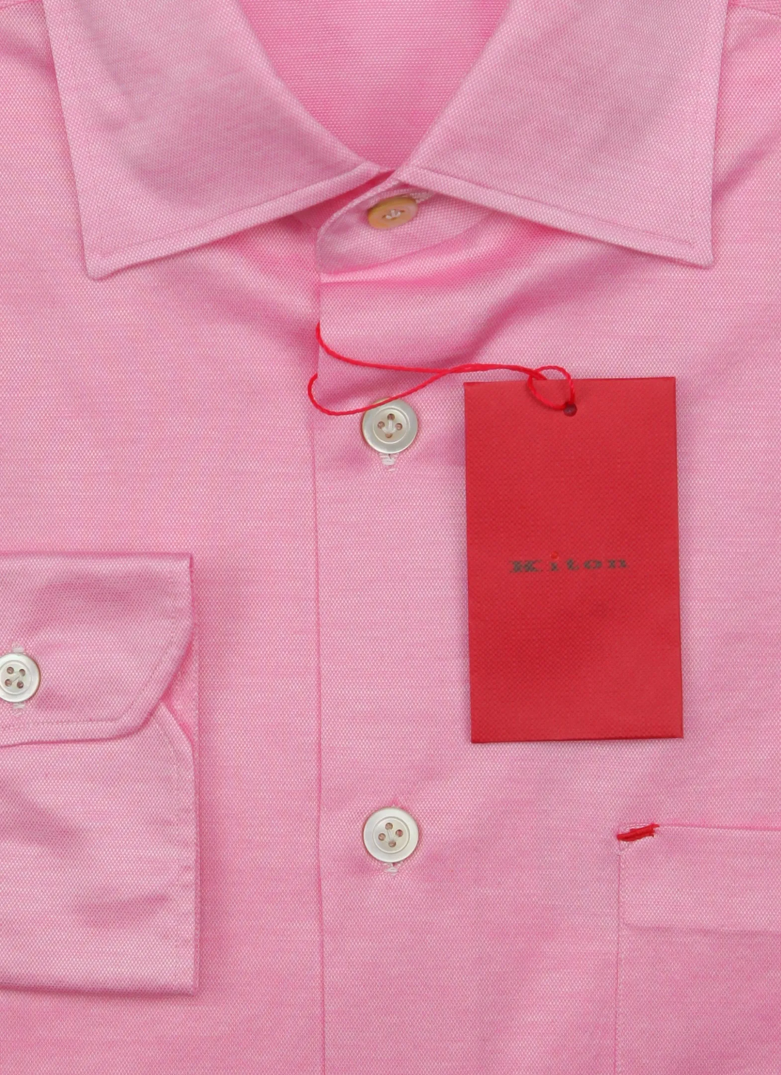 Kiton Pink Shirt - Slim