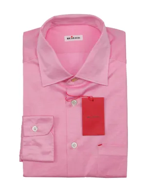 Kiton Pink Shirt - Slim
