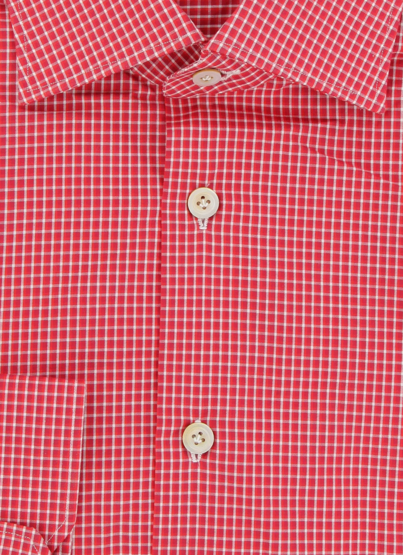 Kiton Red Shirt - Slim