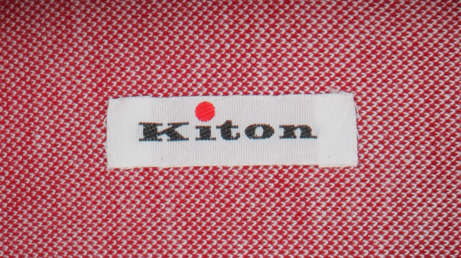 Kiton Red Shirt - Slim