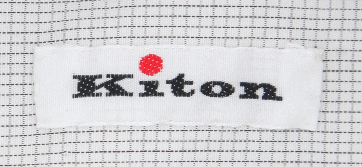 Kiton White Shirt - Slim