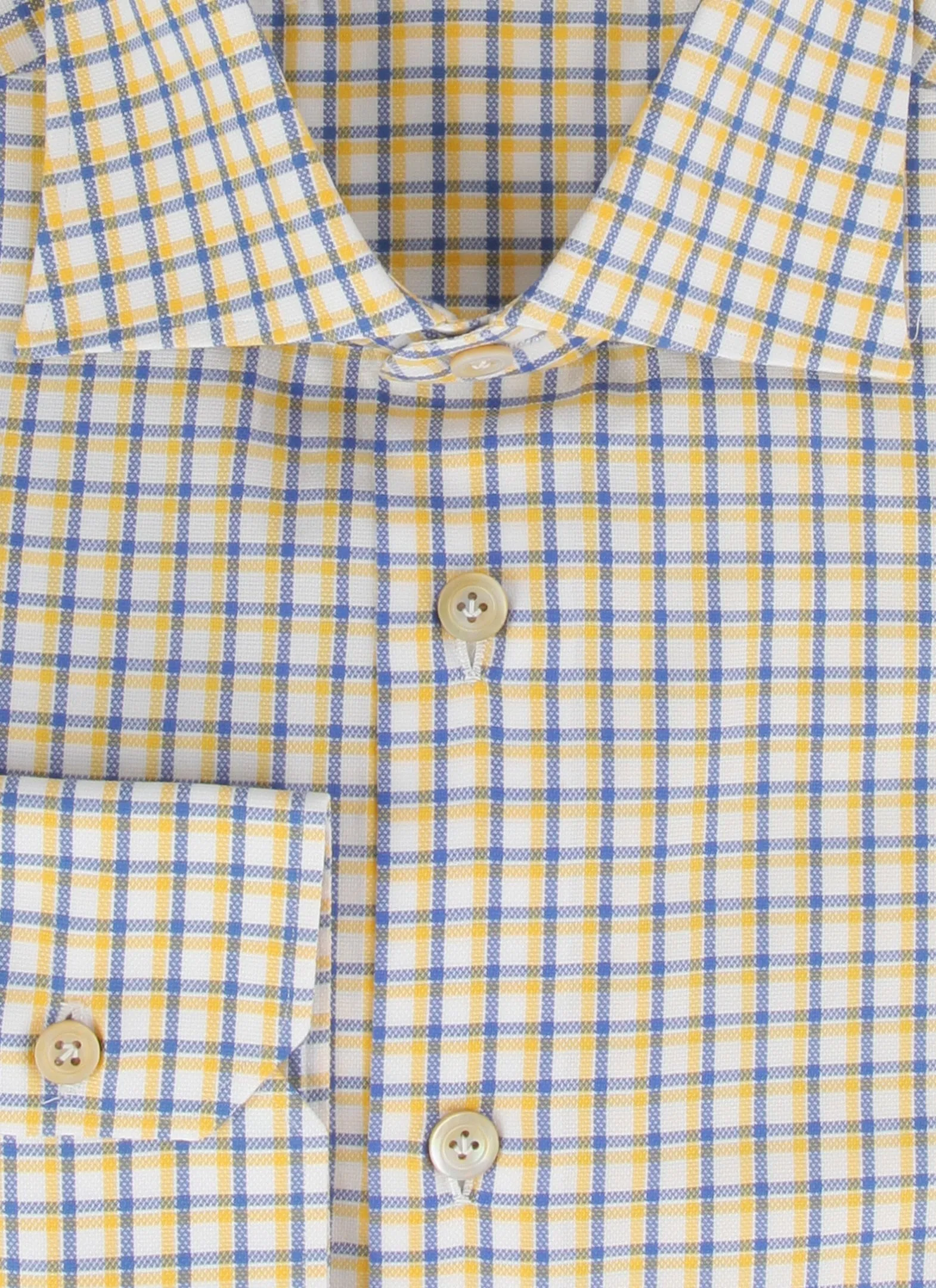 Kiton Yellow Shirt - Slim