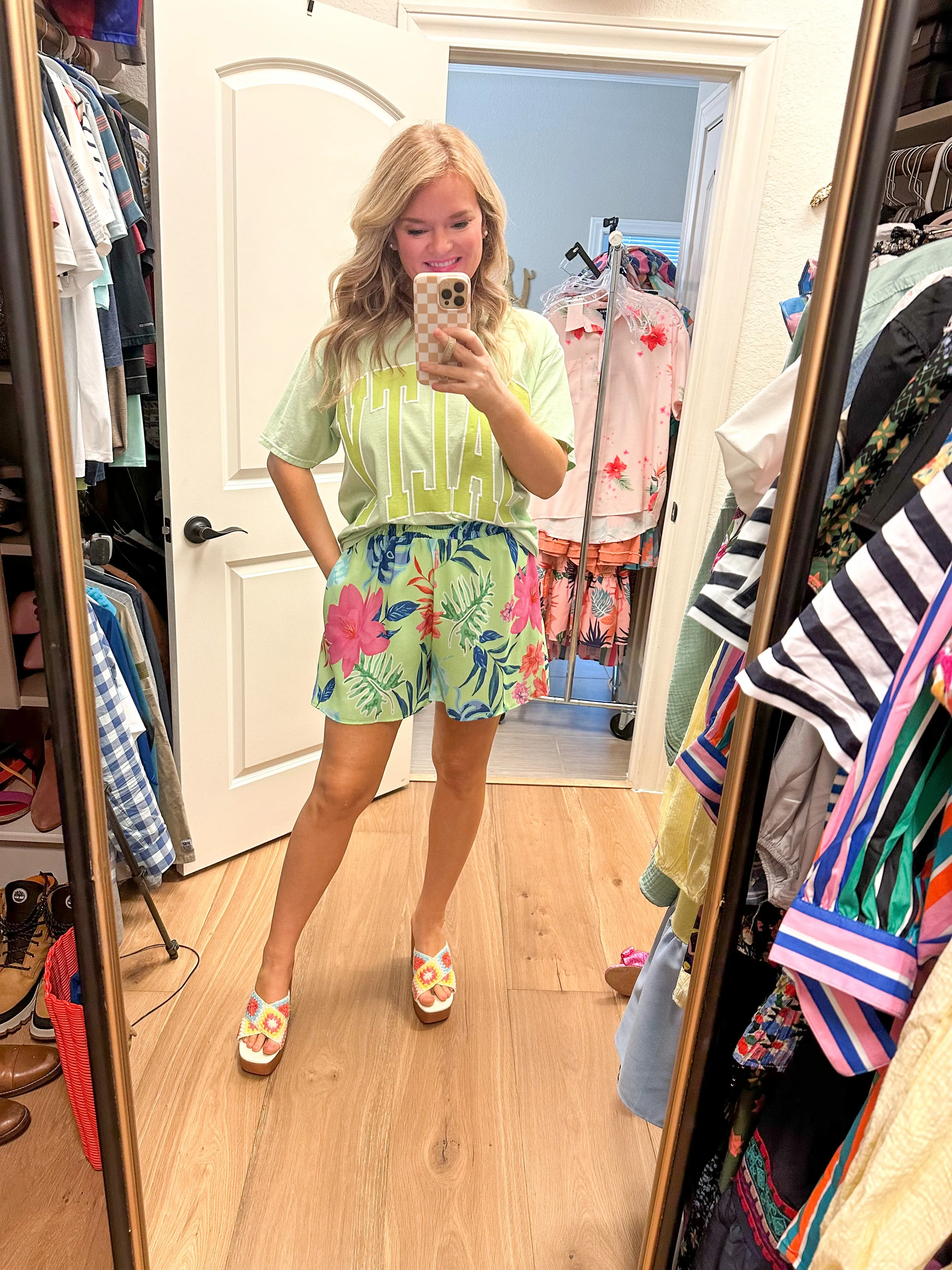 Kiwi Tropical Shorts
