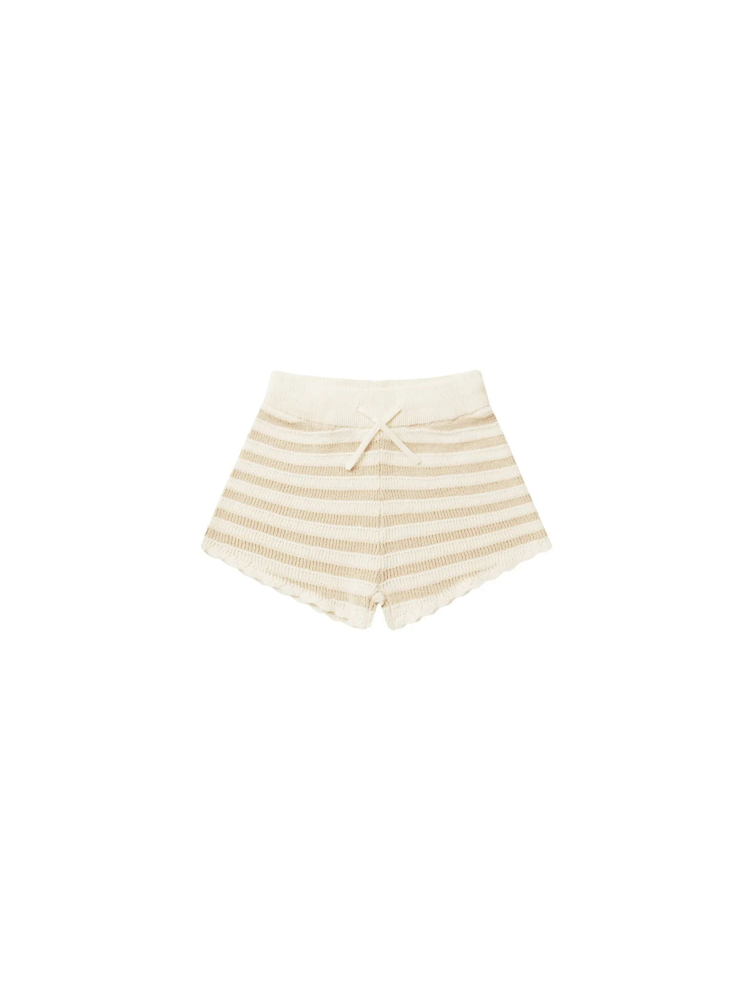 Knit Shorts - Sand Stripes