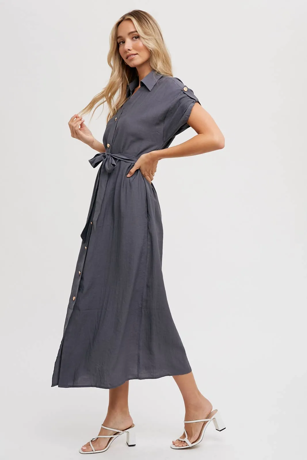 Lady Agatha Button Down Dress