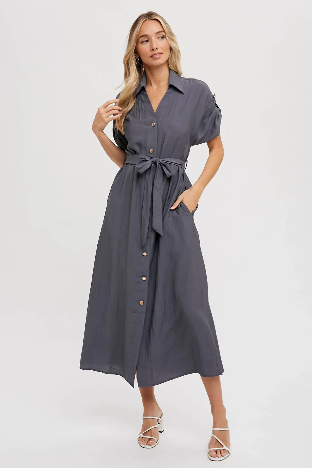 Lady Agatha Button Down Dress
