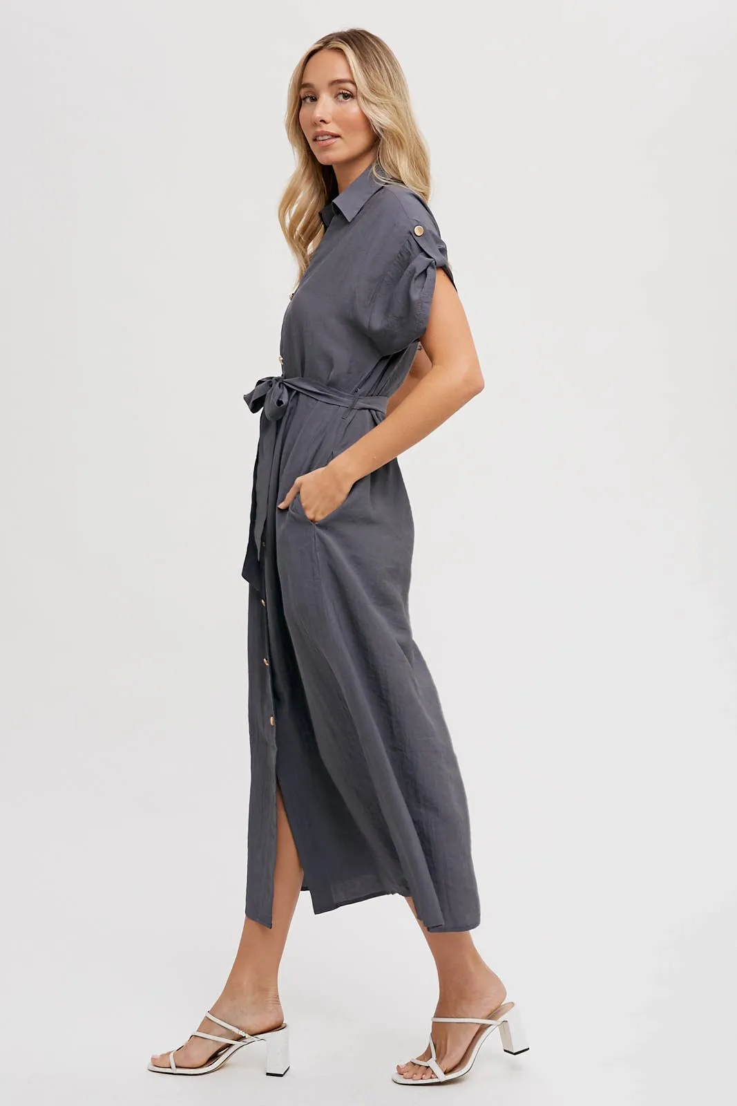 Lady Agatha Button Down Dress