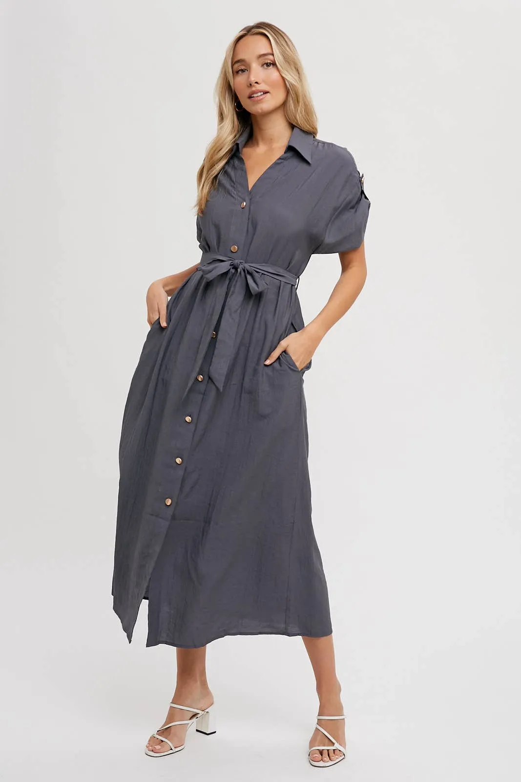 Lady Agatha Button Down Dress