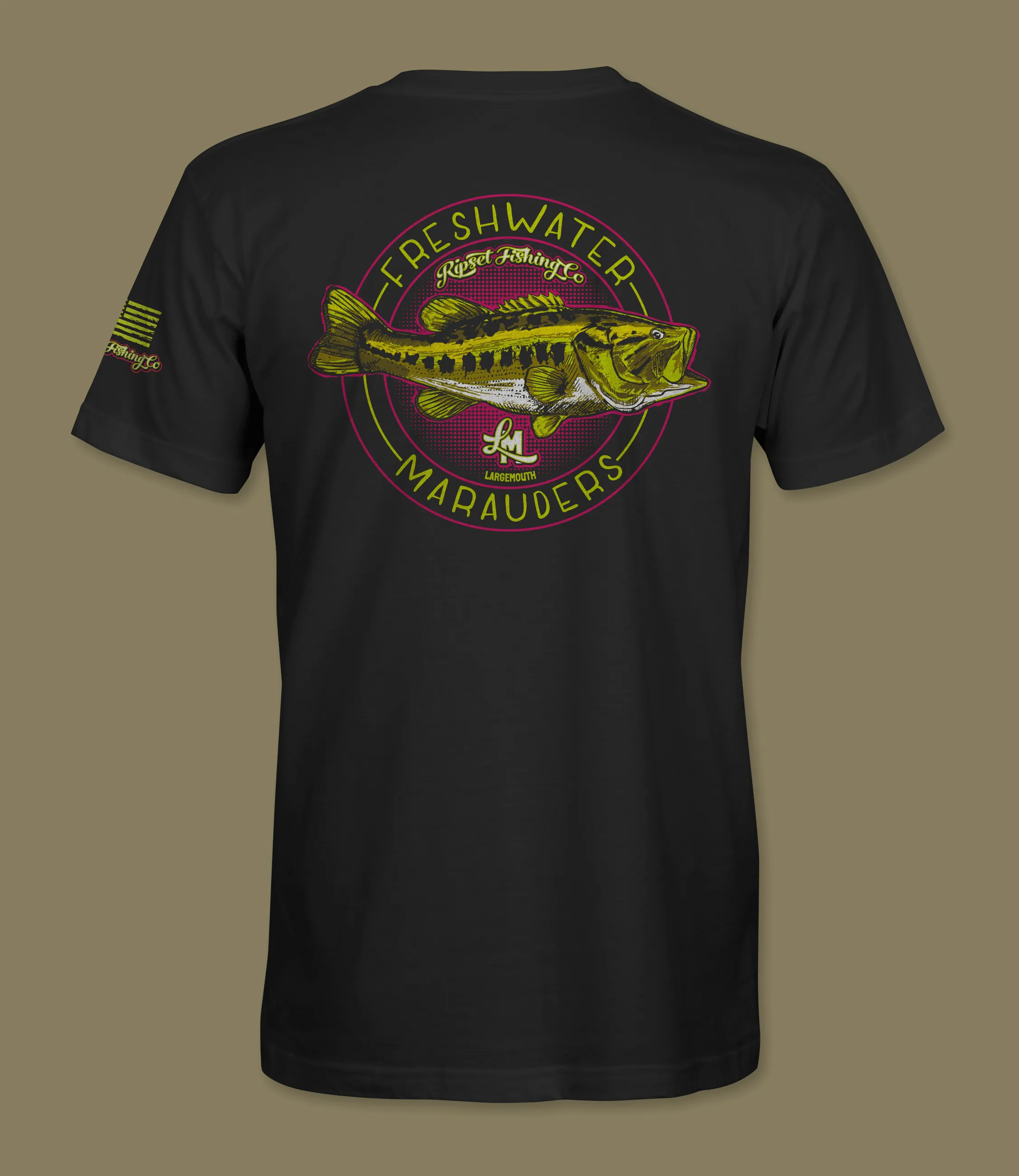 Largemouth Bass Short Sleeve T Shirt