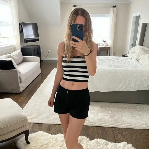 Lauren Moffat Black Shorts