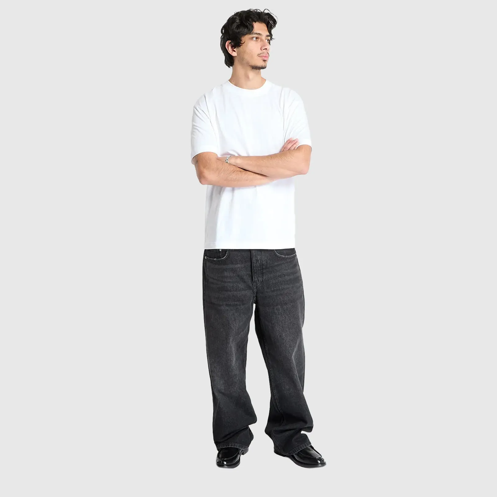 Layered Monogram T-Shirt - White