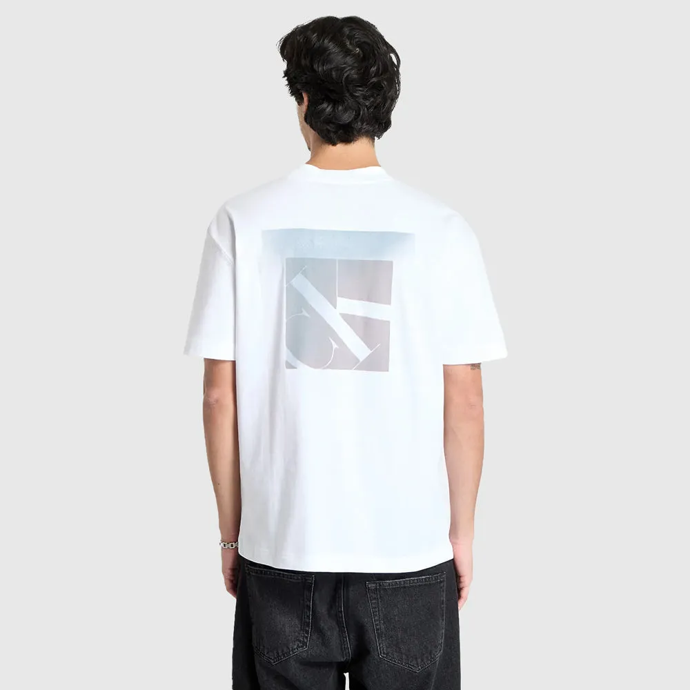 Layered Monogram T-Shirt - White