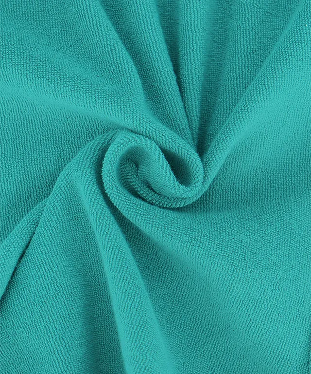 LE SONNET Button Shorts - Emerald Green