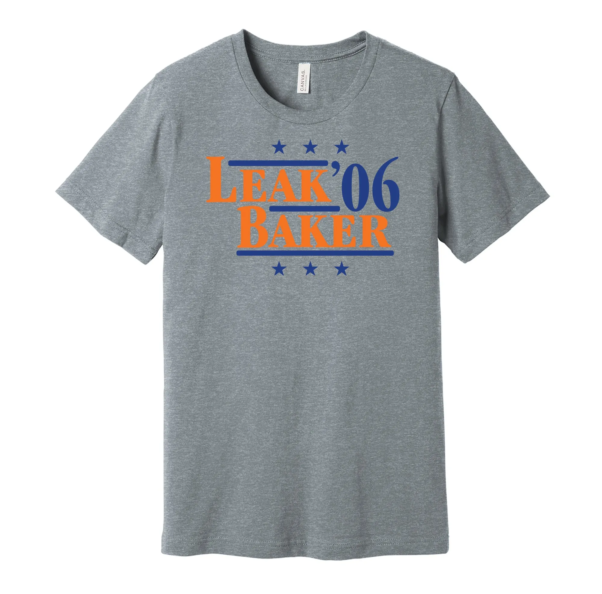 Leak & Baker '06 - Florida Football Political Campaign Parody T-Shirt - Hyper Than Hype Shirts